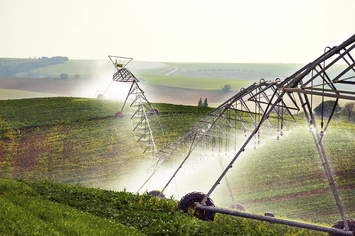 Widecoverage sprinkler machines Solutions Agrospace