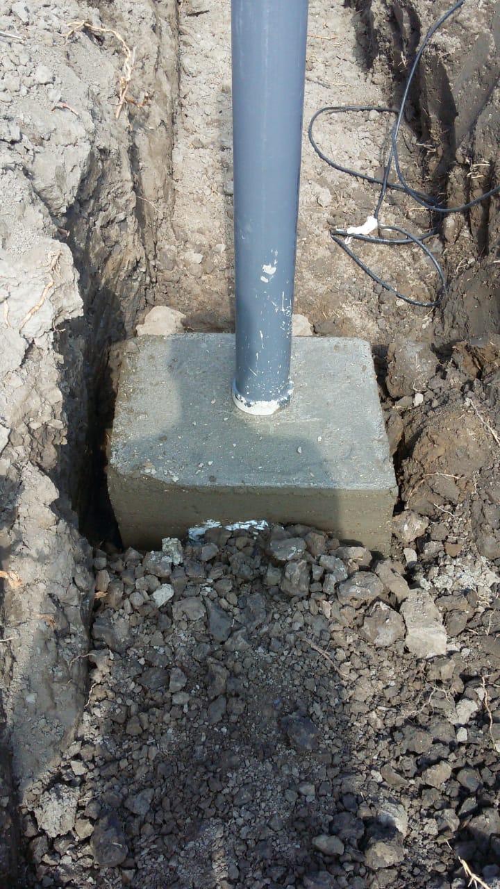 Система капельного полива для 25Га яблочного сада