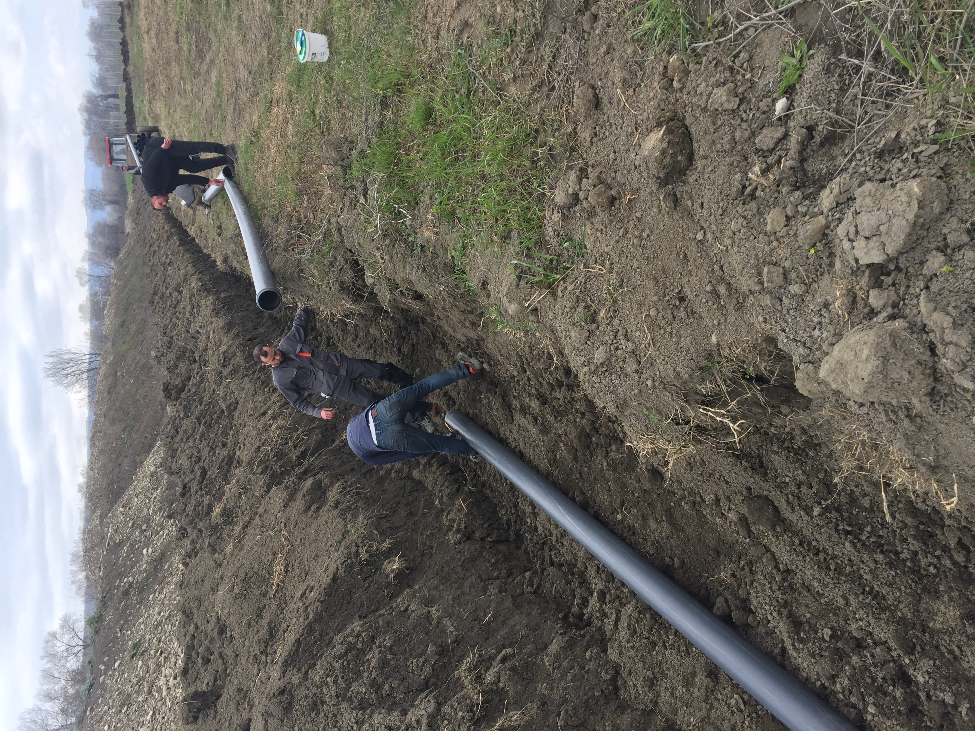 Система капельного полива для 25Га яблочного сада