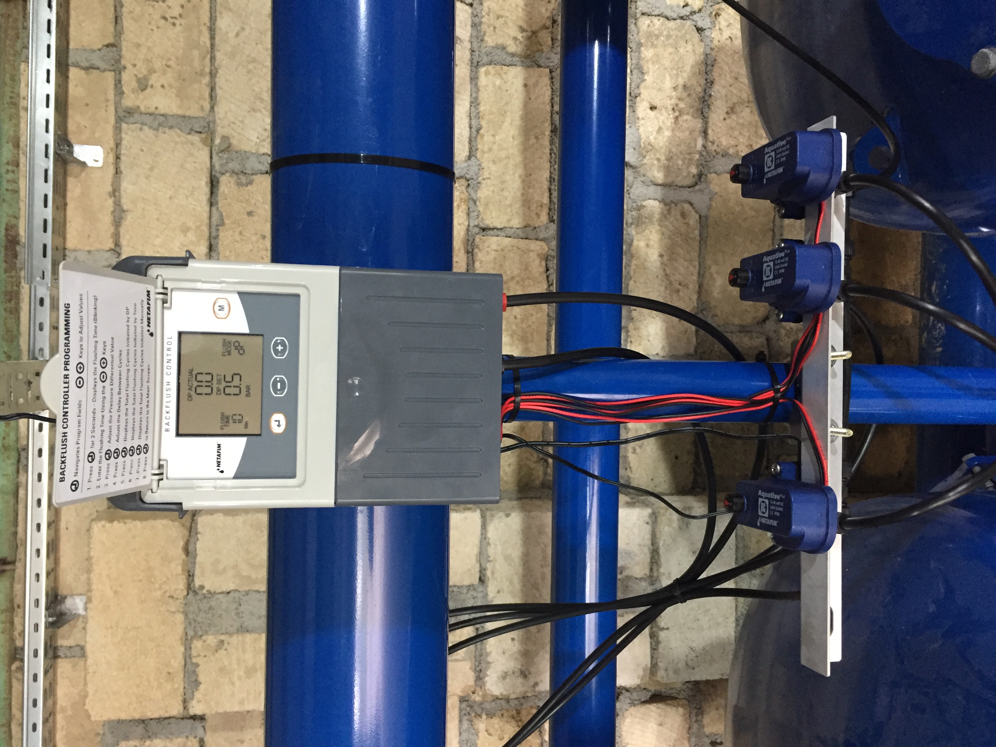 Система капельного полива для 25Га яблочного сада