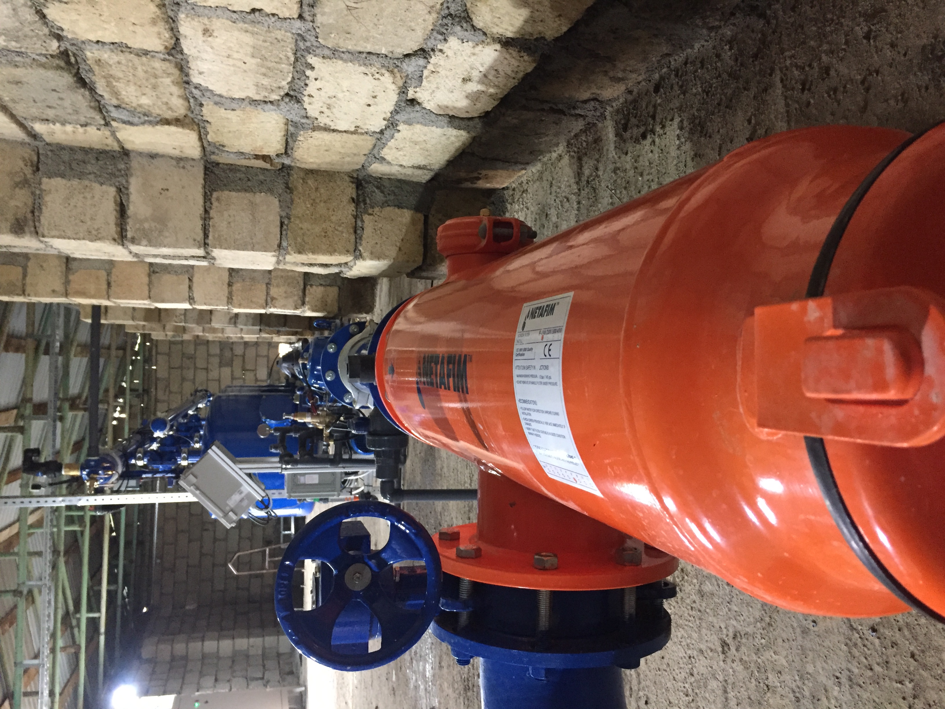 Система капельного полива для 25Га яблочного сада